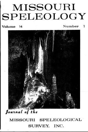 Meramec Valley Symposium, Meramec River, Caves and Bats, Mussels, Flatwater Recreation, Faults, Linears, Solutional Functions of Karst, Spring Resources Meramec River Basin ----- Volume:14 Number:1