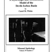 A Hydrologic Geochemical Model of the Devils Icebox Basin ----- Volume:39 Number:3