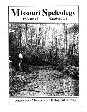 Aqueous Geochemical Study of a Calcite-Depositing Ozark Creek: Tufa Creek, Shannon County, Missouri ----- Volume:42 Number:3, 4