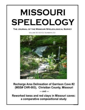 Recharge Delineation for Garrison Cave #2, Christian County, Missouri ----- Volume:50 Number:2, 3